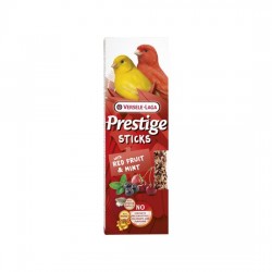 Sticks canaris avec fruits rouges & menthe