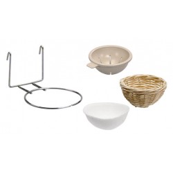 Porte-nid en fer diam 8mm