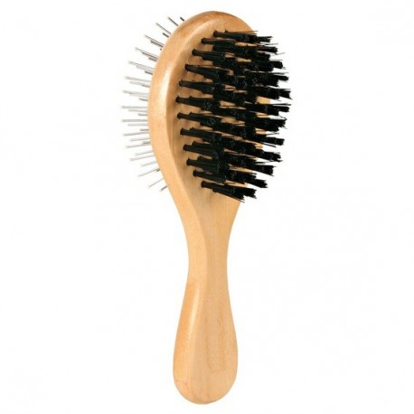 Brosse double face trixie 17cm