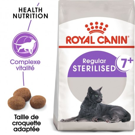 Royal Canin Sterilised 7+ pour chat 