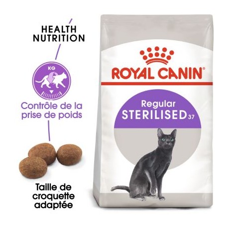 Royal Canin Sterilised 37 pour chat - Animaux Cool