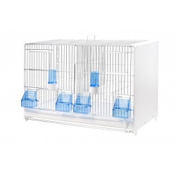 Cage d'élevage oiseaux 58cm parois plastique - 2GR